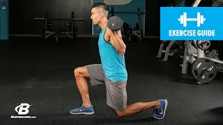 Barbell Reverse Lunge  Exercise Database [upl. by Driscoll]