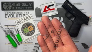 SIG Sauer P365 4 Piece Ultimate Master Spring Tuning Kit by Armory Craft Installation Video [upl. by Barbur]