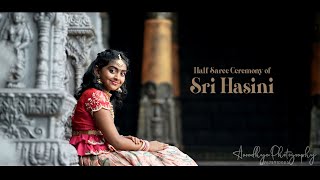 Sri Hasini  Half Saree Song  Aaradhya Photography  9550239392 [upl. by Perr]