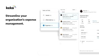 Manage Expenses and Reimbursements On The Go l Keka HR [upl. by Eehtomit]