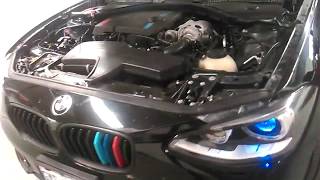 BMW 118i f20 Blow Off Valve twin power turbo quotValvula de alivioquot [upl. by Herbst]