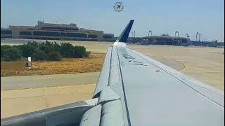 PIA A320 Inside View Takeoff from Karachi amp Landing at Multan [upl. by Hull205]