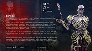 Vecna quotThe Lichquot Backstory Explained Dead By Daylight Dungeons amp Dragons New Killer Lore [upl. by Enitselec903]