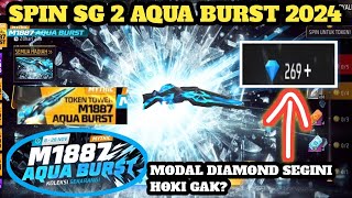 SPIN SG2 AQUA BURST DI EVENT TOKEN TOWER TERBARUSPIN SKIN SHOTGUN M1887 FF PART TERBARU 2024 [upl. by Carmelia]