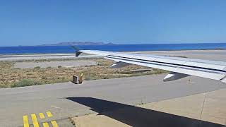 Abflug Airport Heraklion Kreta Griechenland [upl. by Kurtzman762]