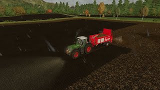 LS22 Frühling 281 Mist laden und ausbringen  Farming Simulator 22 [upl. by Brigham365]