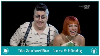 Die Zauberflöte – kurz amp bündig  Junge Volksoper [upl. by Maharg]