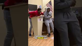 CLASSROOM ROAST HILARIOUS FINAL COMEBACKS comedy entertainment cute video viralvideo diy [upl. by Nilesoj]