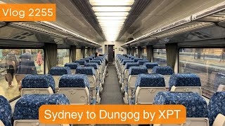 Sydney Trains Vlog 2255 Sydney to Dungog by XPT [upl. by Anirehc]