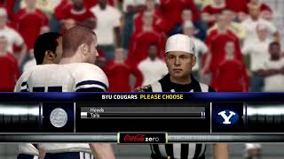 BYU vs Utah  NCAA Football 14  Rosters Updated for 202425 Season Week 11 [upl. by Rosenstein]