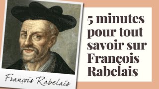 5 minutes pour tout savoir sur François Rabelais bac de français [upl. by Ojahtnamas]