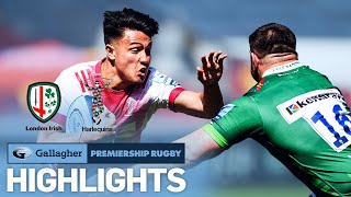 London Irish v Harlequins  HIGHLIGHTS  Smith Shines in Derby  Gallagher Premiership 202021 [upl. by Danyette647]