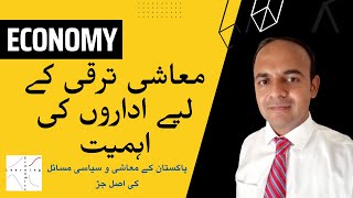 Institutions and Economic Development  Issues in Pakistan Economy [upl. by Marston832]