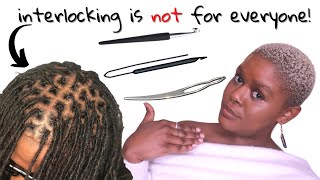 Should You Be Interlocking Your Locs  Protips from Loctician [upl. by Gamal418]