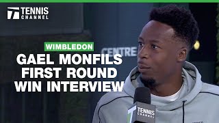 Gael Monfils Balancing Parenthood and Professional Tennis  2024 Wimbledon First Round [upl. by Atsirc]