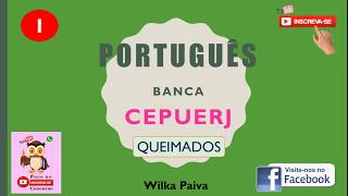 1 Questão de português da banca CEPUERJ  Concurso da Prefeitura de QueimadosRJ [upl. by Oswin]