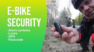 Review on my EBikes locks and alarm Under 25€ total [upl. by Lindell]