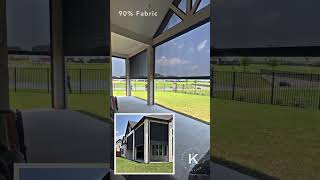 90 solar screen  Inside VS Outside Views [upl. by Ellynad]