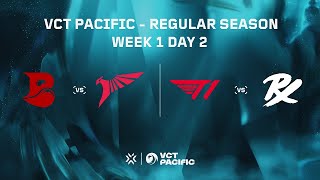 T1 vs PRX  VCT Pacific  Regular Season  Week 1 Day 2 [upl. by Aratnahs]