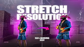 Stretch Screen Resolution Tutorial for Free Fire ⚙️🩸 [upl. by Aicnilav]