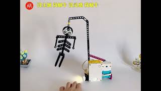 LEGO SPIKE PRIME  Halloween skeleton [upl. by Gurevich]