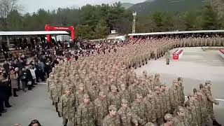 Amasya Bedelli Askerlerin Yemin Töreni  21 ARALIK 2018 [upl. by Weitman]