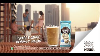 Nescafé All in 1 Frappe  Frappe Jahan Hangout Wahan [upl. by Beutner]