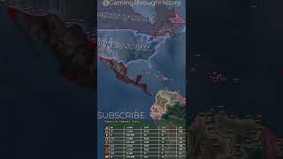 WHAT IF URSS ANNEXED CENTRAL AMERICAAMERICAN FRONT HOI4 TIMELAPSE germany history ww2 franc [upl. by Lamej820]