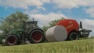 Fendt 720 Vario S4  Vicon FastBale  Baltic Vorpommern  Timelapse 6 [upl. by Naujej143]