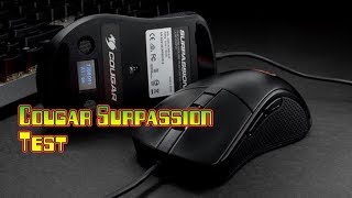 Cougar Surpassion  Test Gaming Maus mit Display [upl. by Billat]