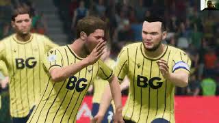 Oxford United My reactions and comments game EA FC 24 [upl. by Retsim522]