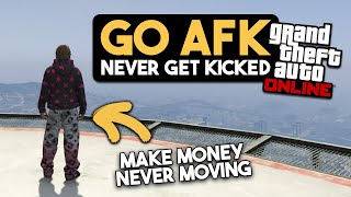 How To Go AFK in GTA ONLINE Actually Works Dont Get Kicked AFK For Money [upl. by Mattie]