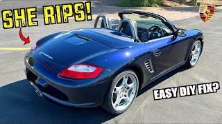 Fixing All The Issues On Our Cheap 987 Boxster S  First Drive In Years [upl. by Artinak]