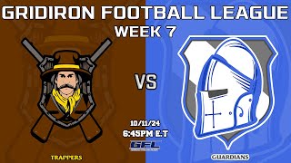 GFL Season 2 Week 7 Game 2 Dakota Trappers  Montgomery Guardians [upl. by Carlyle]