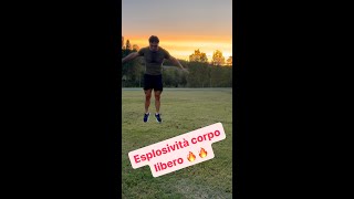 Allenamento esplosività a corpo libero [upl. by Asaeret322]