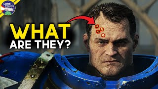 What Are The Bolts In Titus Head During Space Marine 2 [upl. by Rafa548]