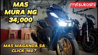 BAGONG MOTOR NI MITSUKOSHI  MAS HIGIT PA ANG SPECS  SAMURAI 155i PRICE AND SPECS REVIEW [upl. by Quenby207]