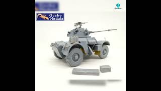 Gecko 135 Daimler Armoured Car Mark 1 35GM0011 [upl. by Mosby]