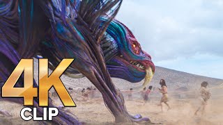 Eternals Vs Deviants  Fight Scene  ETERNALS 2021 Movie CLIP 4K [upl. by Akerehs]