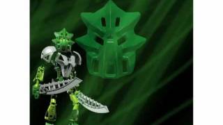 All the official green Bionicle sets [upl. by Damon]