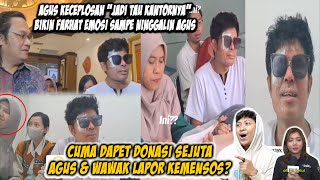 FARHAT NGAMUK KARENA AGUS JADI TAU KANTOR KEMENSOS AGUS PINTER BOHONG [upl. by Enaywd]