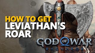 How to get Leviathans Roar God Of War Ragnarok [upl. by Inilam]