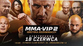 Ceremonia Ważenia oraz Media Trening przed Galą MMA VIP 2 live [upl. by Prendergast408]