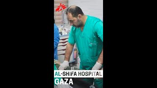 quotNo one hears usquot Doctor in Gazas AlShifa Hospital Describes the Harrowing Scene [upl. by Buttaro]