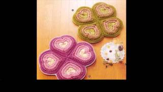 crochet potholder tutorial [upl. by Egroj]