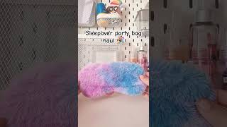 sleepover party bag haul party sleepover haul birthday fypシ゚viral fyp blowup viral preppyyy [upl. by Ferdinana]