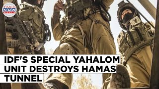 Watch  IDFs Special Yahalom Unit Discover and Neutralize a Hamas Tunnel in Gaza War [upl. by Seuqcaj]