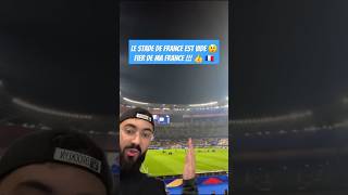 LE STADE DE FRANCE ÉTAIT VIDE 👍 FIER DE MA FRANCE 🇫🇷 football france equipedefrance mbappe cr7 [upl. by Cinamod]