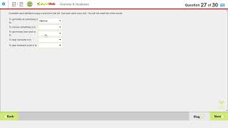 Practicando para examen APTIS General 1 — Grammar and Vocabulary [upl. by Lemhar]