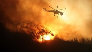 Wildfires force evacuations in Idaho and Utah [upl. by Annirok]